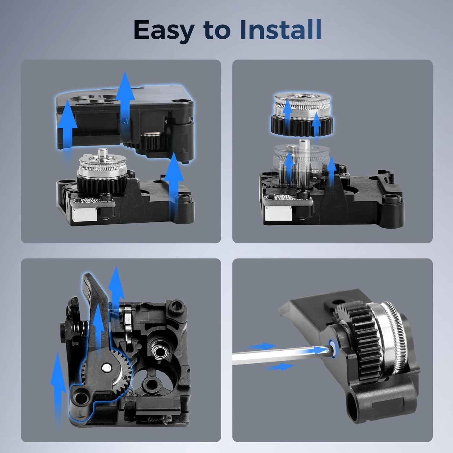 K2 Plus Extrusion Gear Kit
