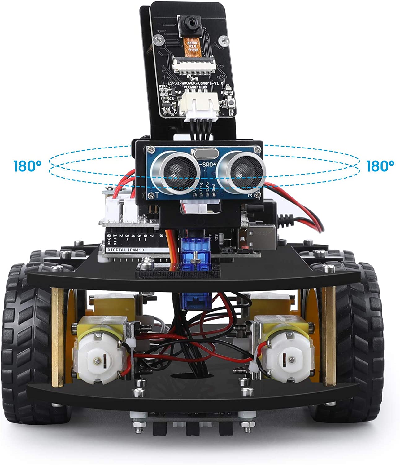 ELEGOO UNO R3 Project Smart Robot Car Kit V4 with UNO R3