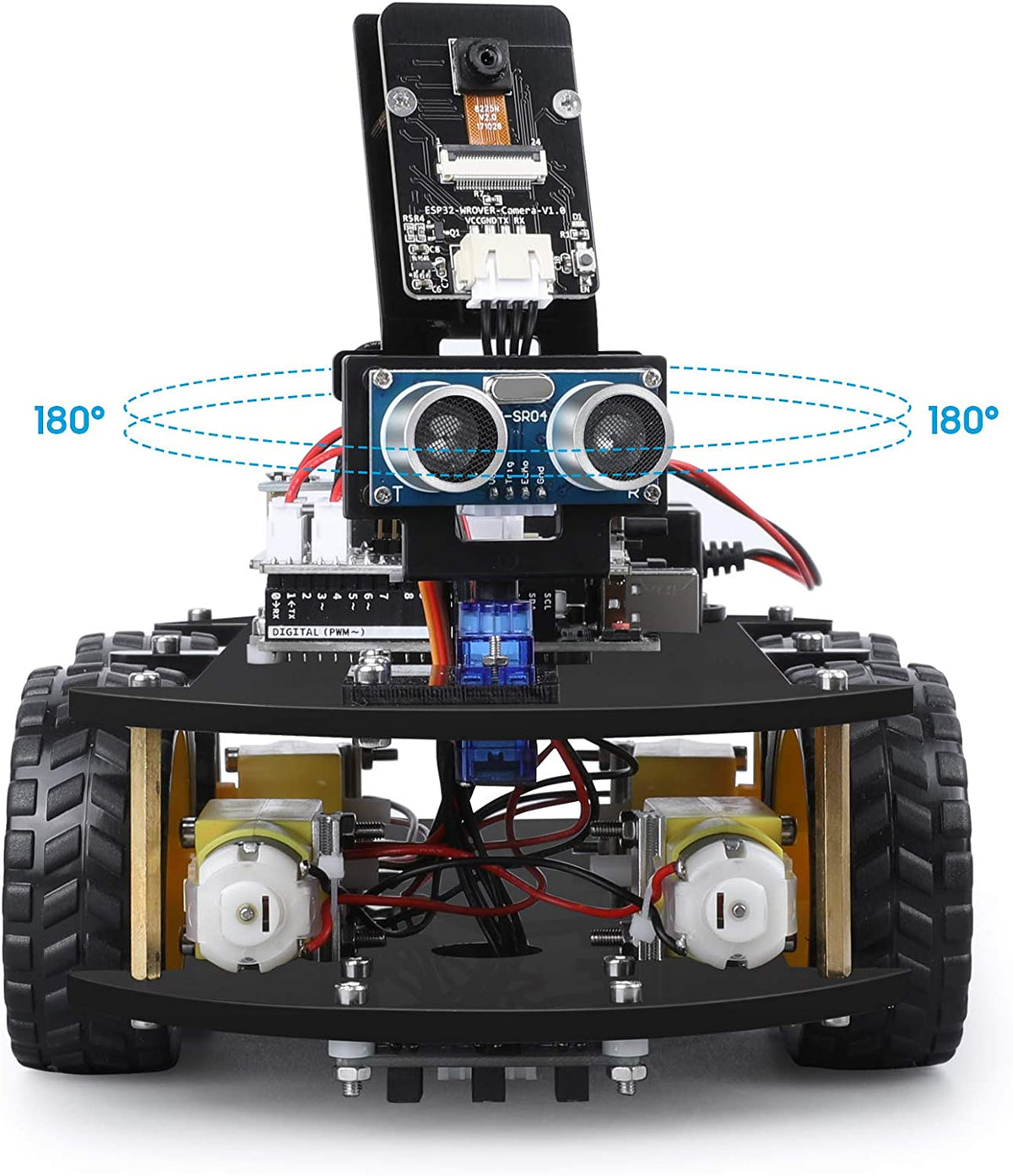 ELEGOO UNO R3 Project Smart Robot Car Kit V4 with UNO R3