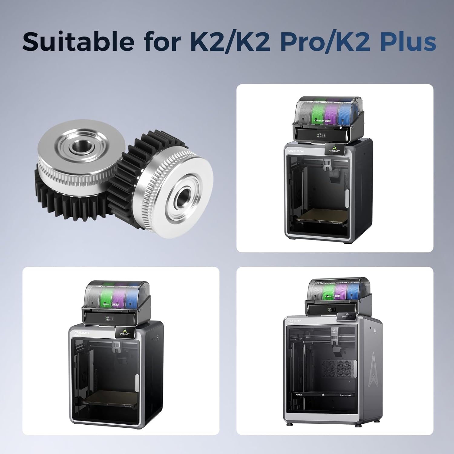 K2 Plus Extrusion Gear Kit