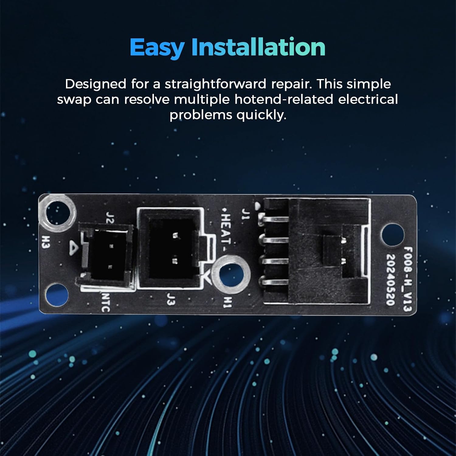 Creality K2 / Pro / Plus Hotend Adapter Board