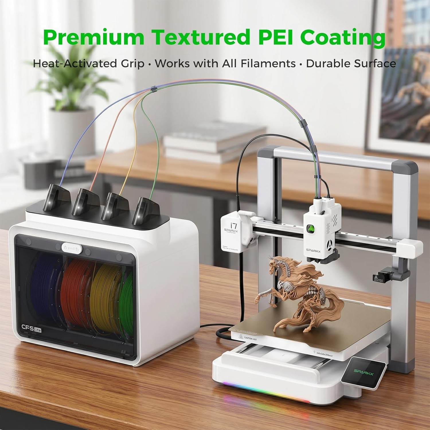 Creality i7 Double-Sided Gold Texture Printing Plate