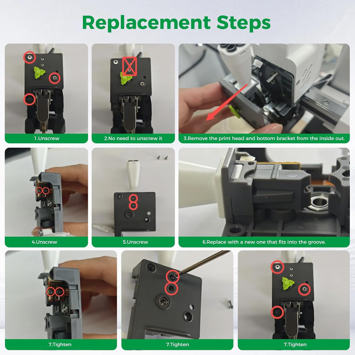 SPARKX i7 Toolhead Manifold Assembly