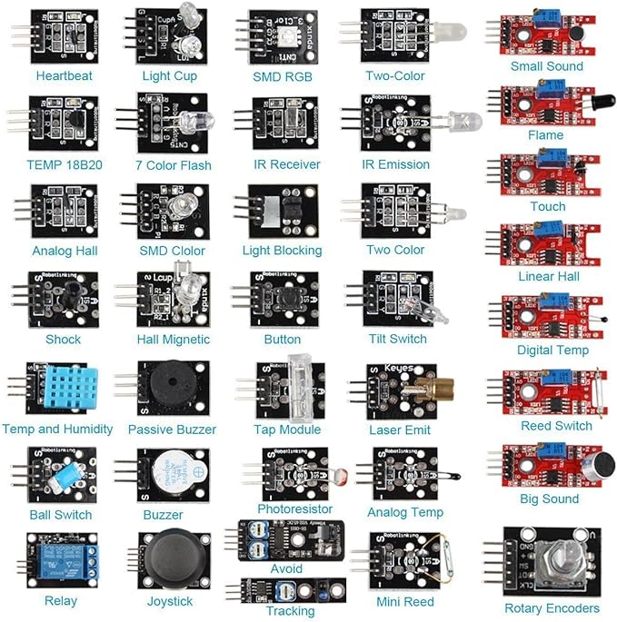 Sensor Starter Kit for Arduino