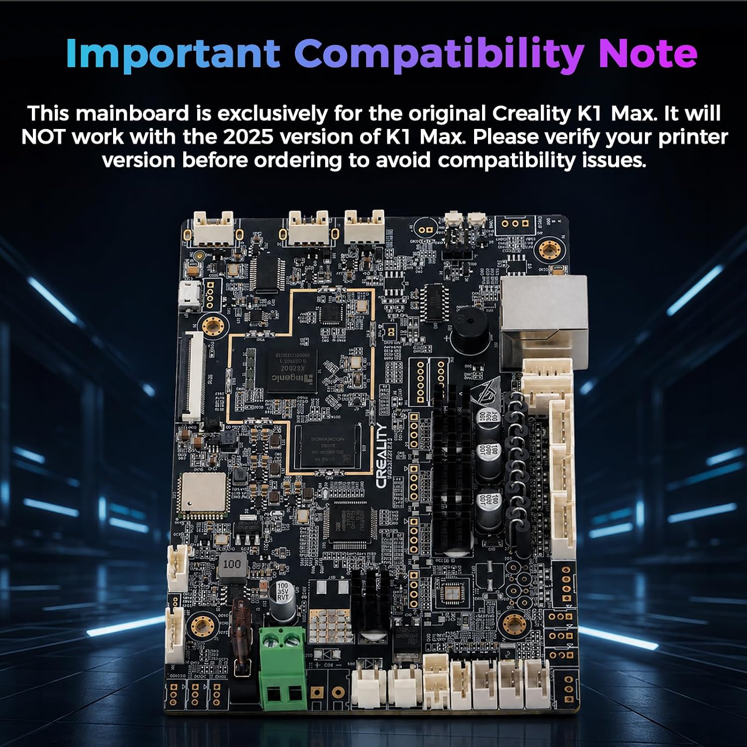 K1 Max Mainboard Kit