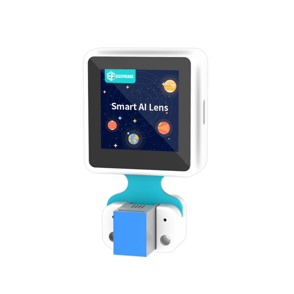 ELECFREAKS micro:bit AI Smart Lens Kit, AI vision sensor with Face Recognition Function