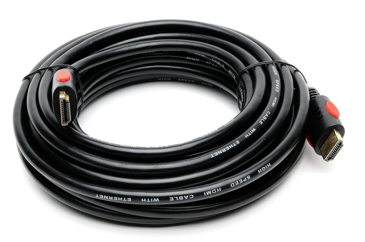 HDMI Male-to-Male Cable – 25 ft, Black