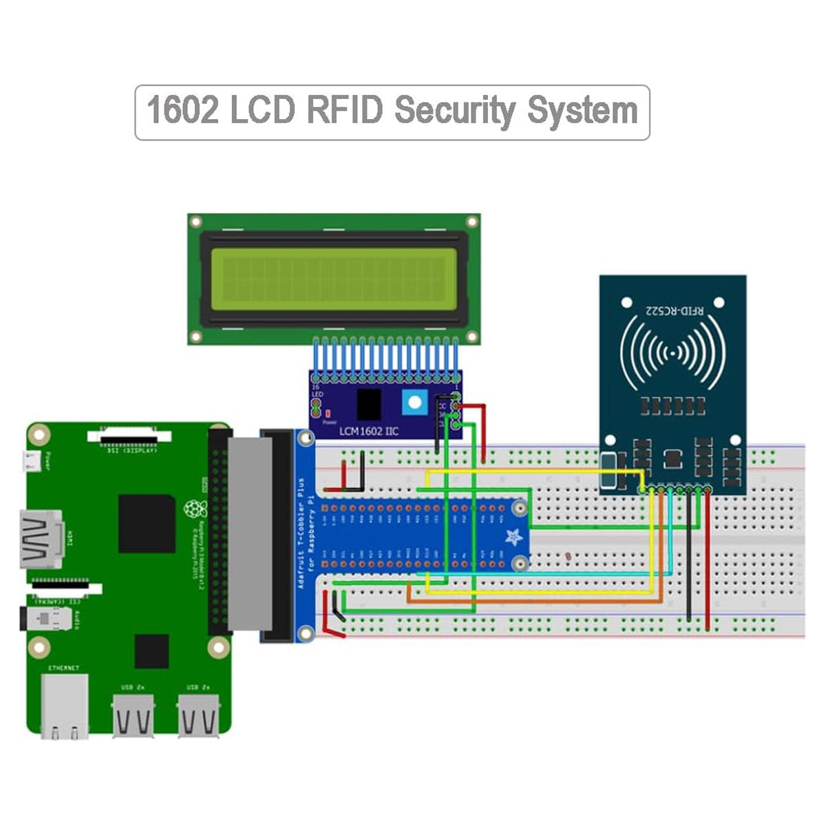 LCD1602 Blue backlight  5v