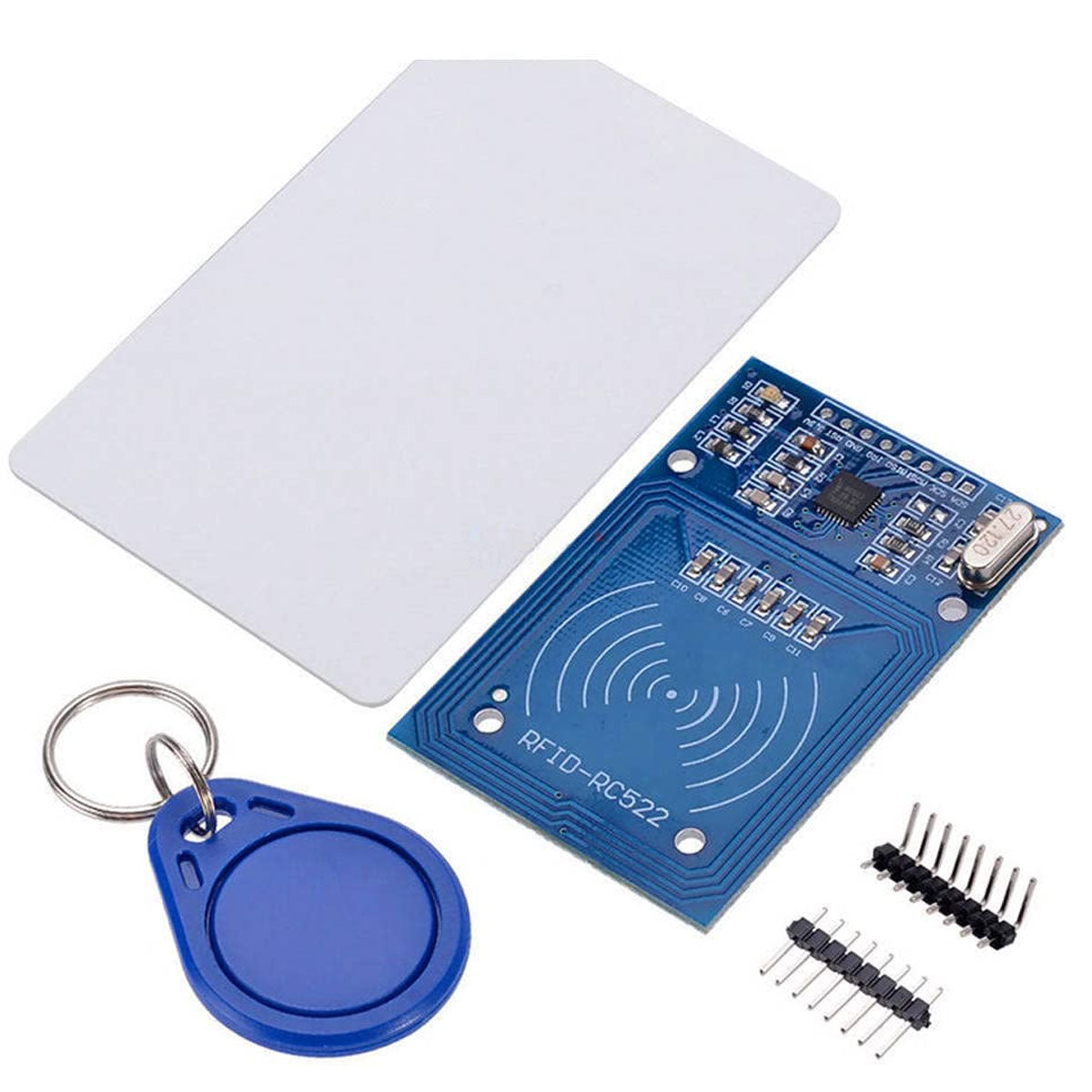 13.56Mhz MFRC-522 RC522 RFID + S50 Card + Keychain