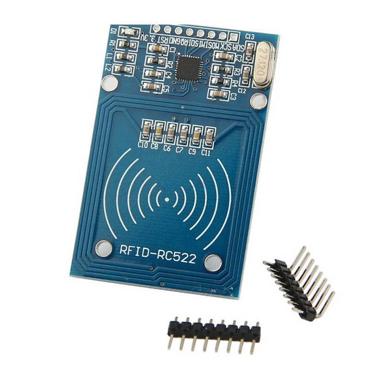 13.56Mhz MFRC-522 RC522 RFID + S50 Card + Keychain