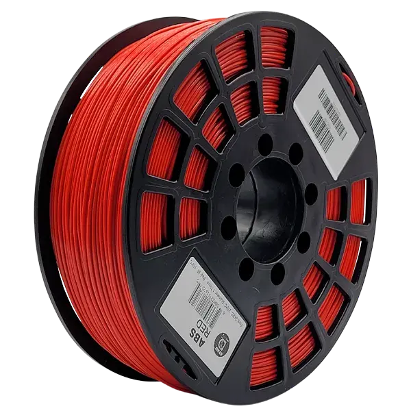 Red ABS Filament - 1.75mm (1 kg / 2.2 lbs)