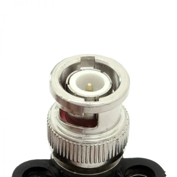 BNC Male to Double Banana Jack Adapter