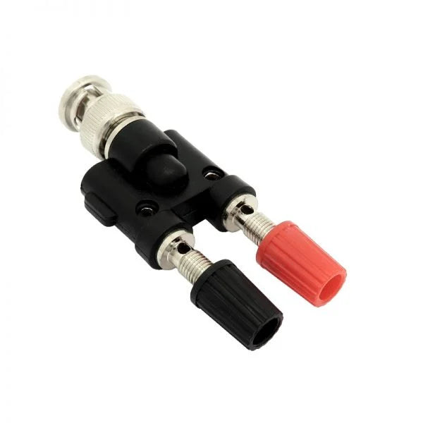 BNC Male to Double Banana Jack Adapter