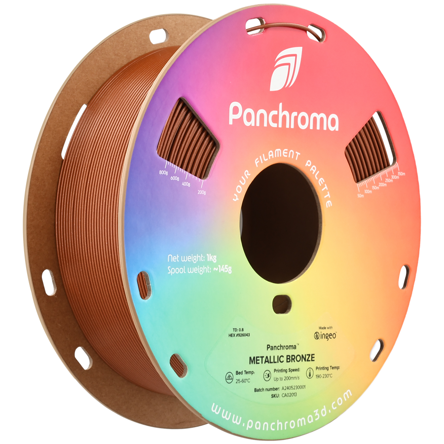 Panchroma™ Metallic PLA - 1.75mm (1 kg / 2.2 lbs)