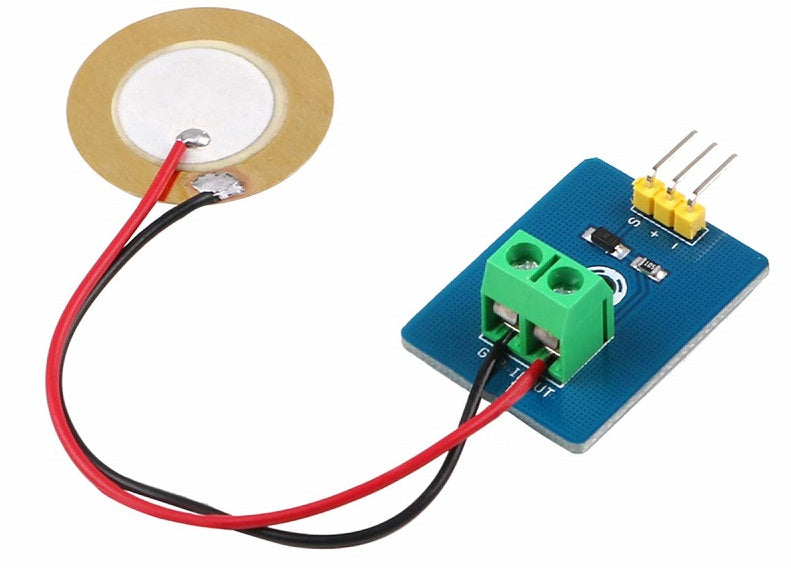 Piezoelectric Ceramic Vibration Sensor Module