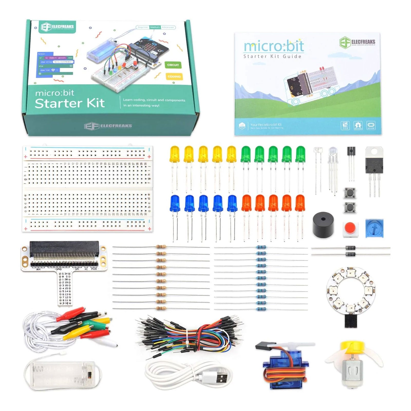 ELECFREAKS micro bit Starter Kit (Without micro:bit Board)