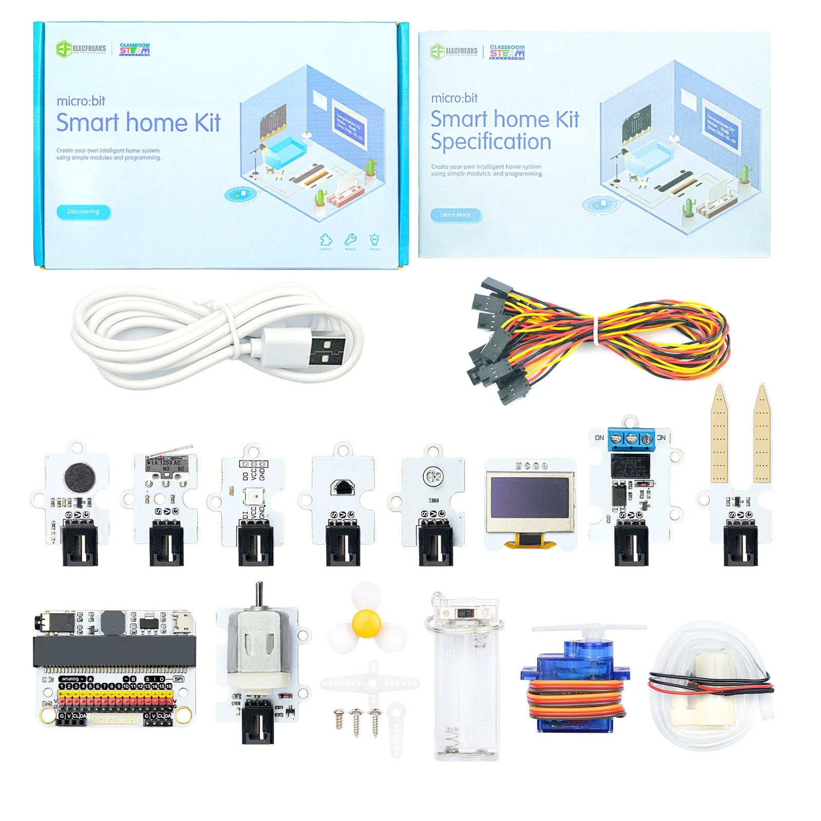 ELECFREAKS micro:bit Smart Home Kit (Without micro:bit Board)