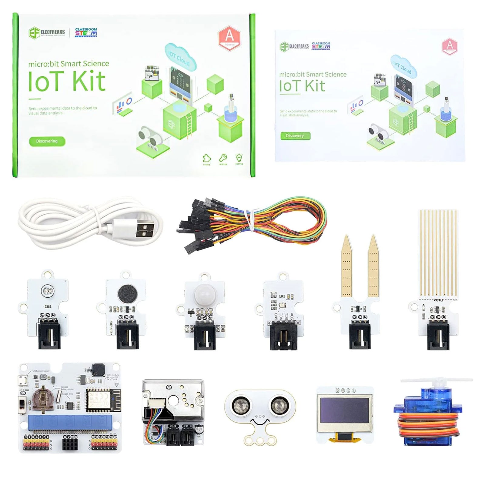 ELECFREAKS micro:bit Smart Science IOT Kit Includes Range Of Sensors A