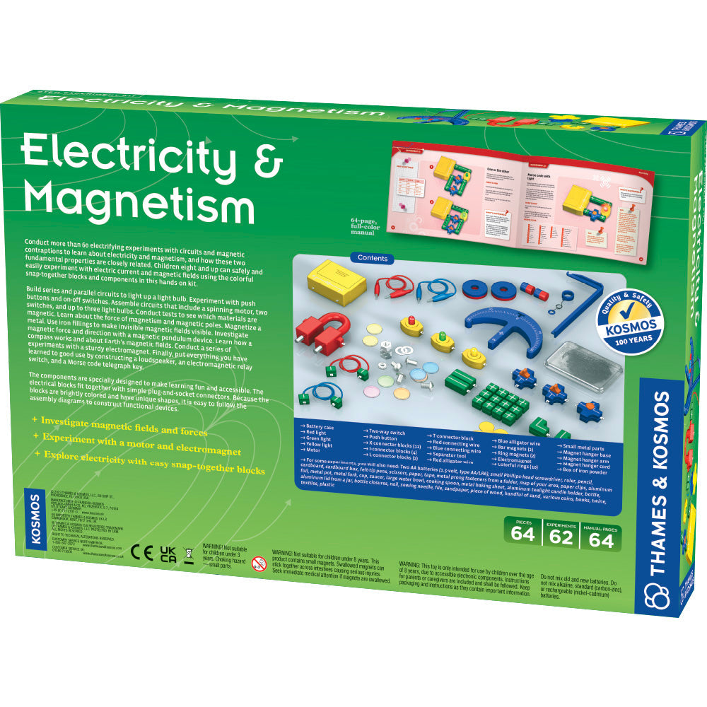 Thames & Kosmos Electricity & Magnetism STEM Science Kit