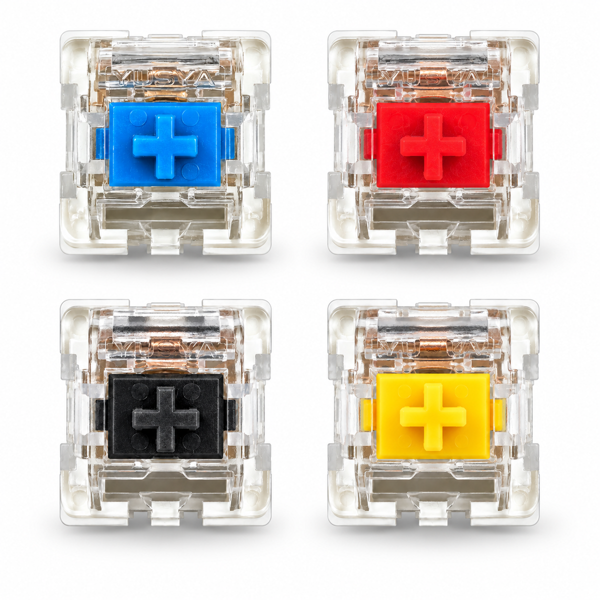 Mechanical Keyboard Switches Variety Pack – 4 Pieces