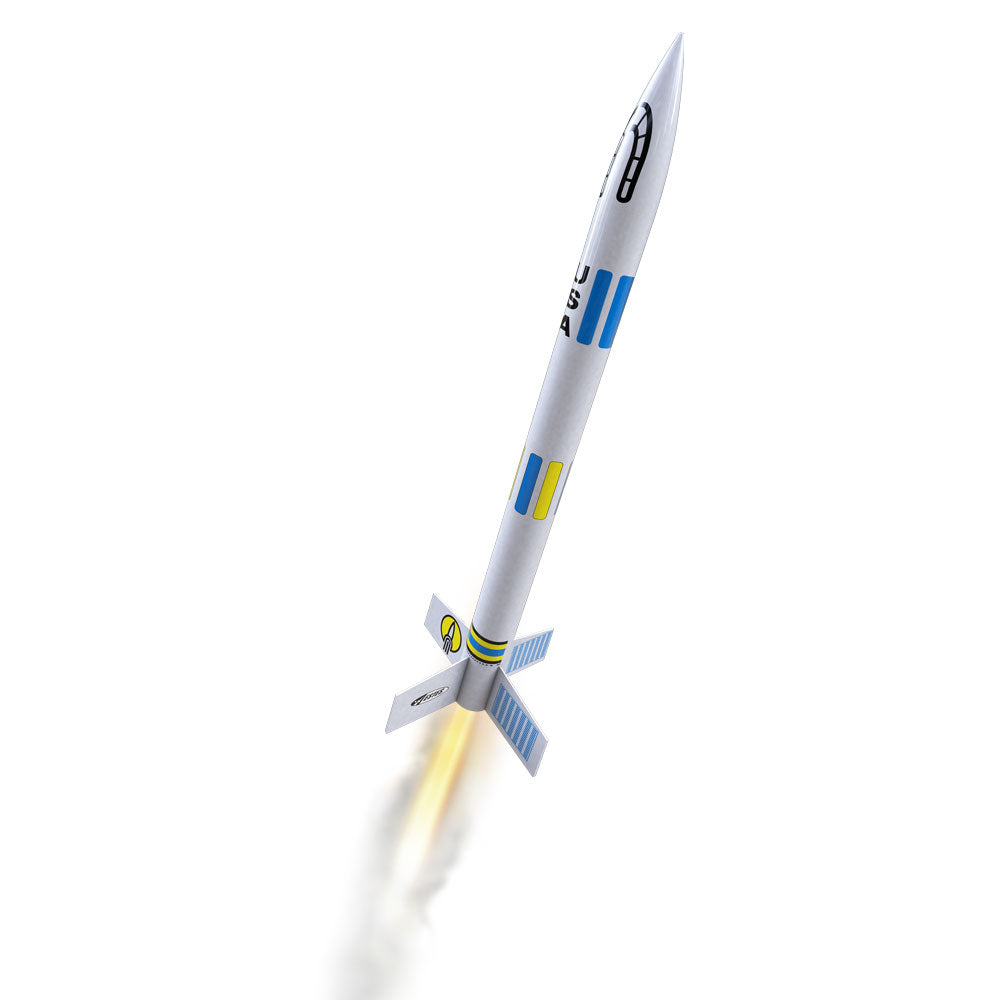 Estes Generic E2X STEM Rocket Kit – Beginner Customizable Model Rocket (Up to 1325 ft)