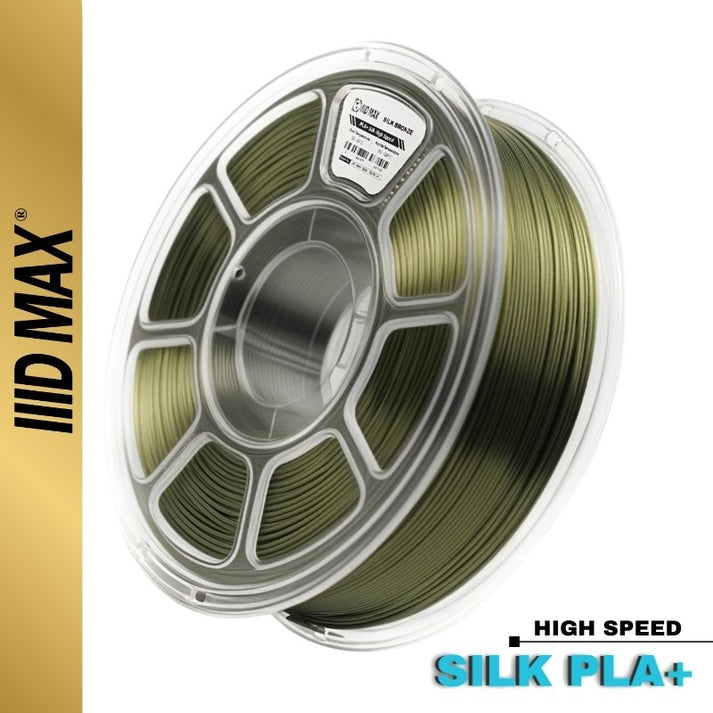 IIID Max High Speed Silk PLA+ Filament - 1.75mm (1 kg / 2.2 lbs)