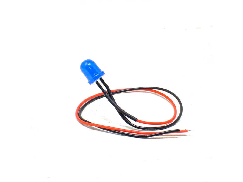 3V 3mm Blue LED Indicator Light with 20cm Cable