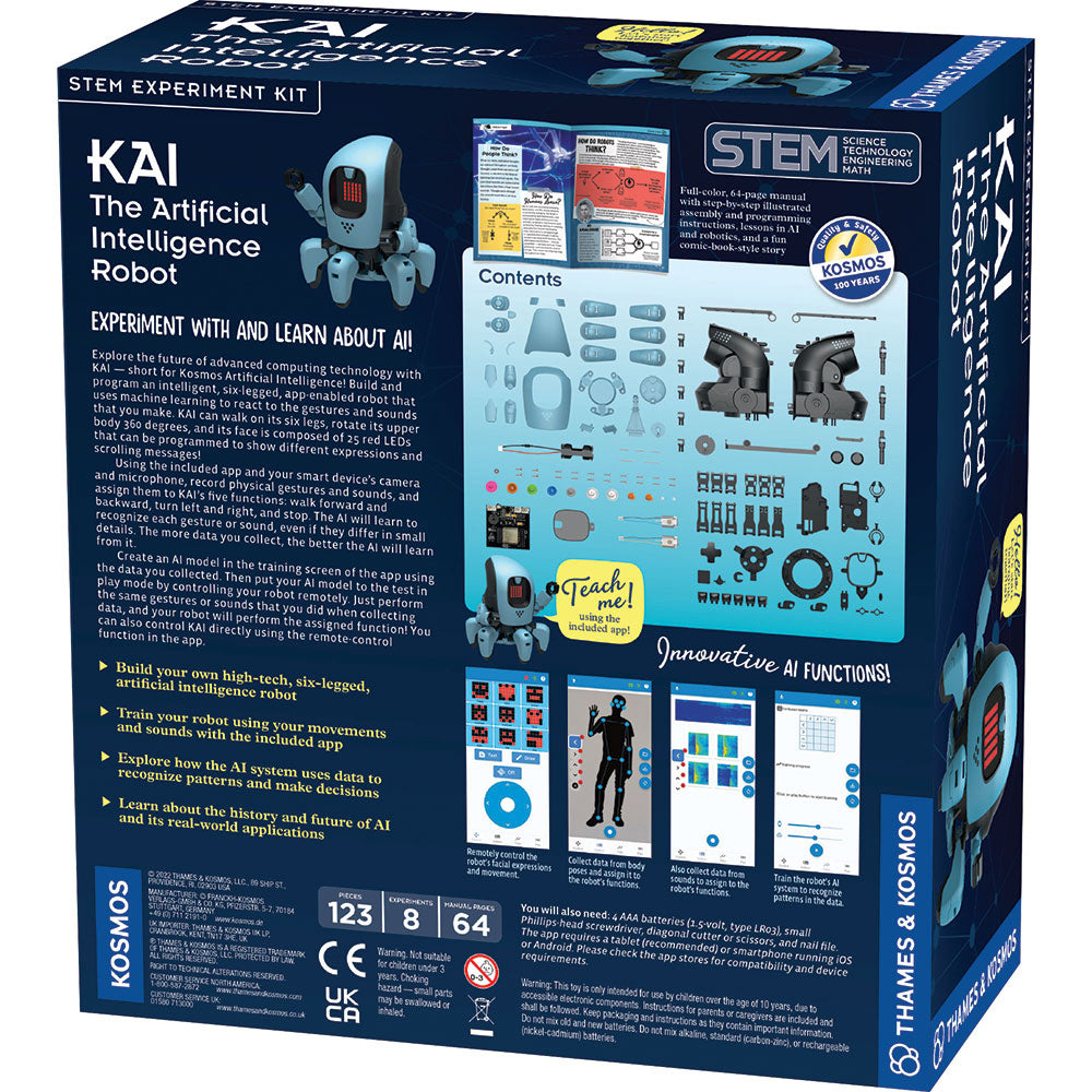 Thames & Kosmos KAI: The Artificial Intelligence Robot STEM Kit