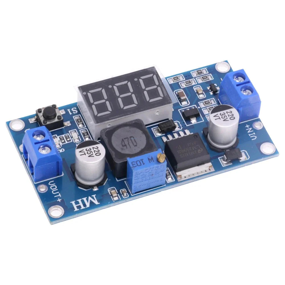 Step Down Regulator Output: 1.25 – 35 V