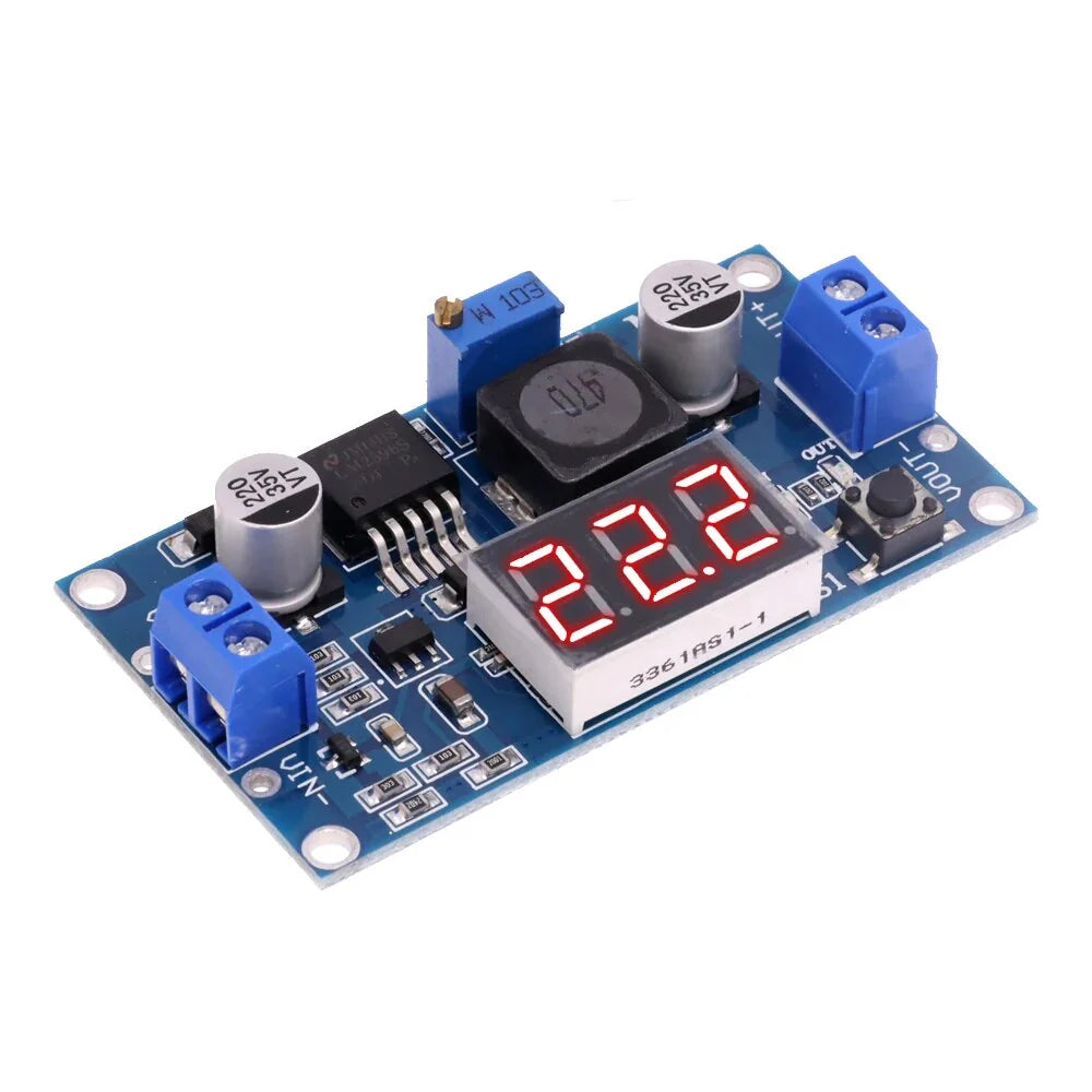 Step Down Regulator Output: 1.25 – 35 V