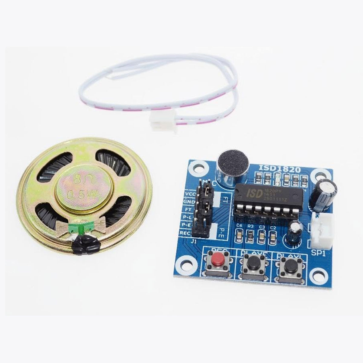 ISD1820 Recording Module Voice Board with Mic