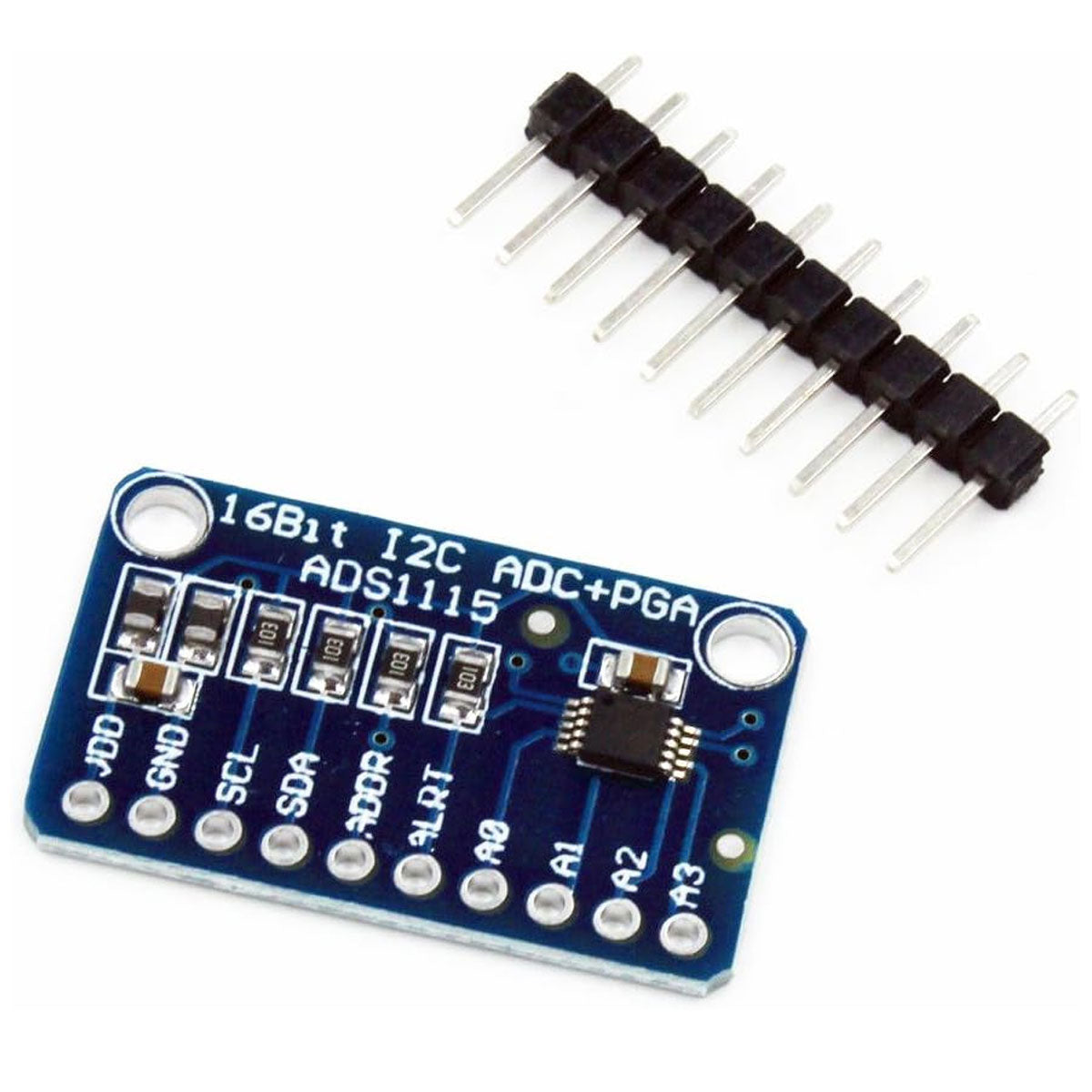 CJMCUADS1115 16 Bit Precision Analog-to-Digital Converter ADC Module Development Board