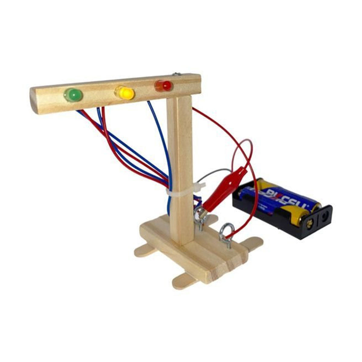 DIY Wooden Traffic Lights Kit