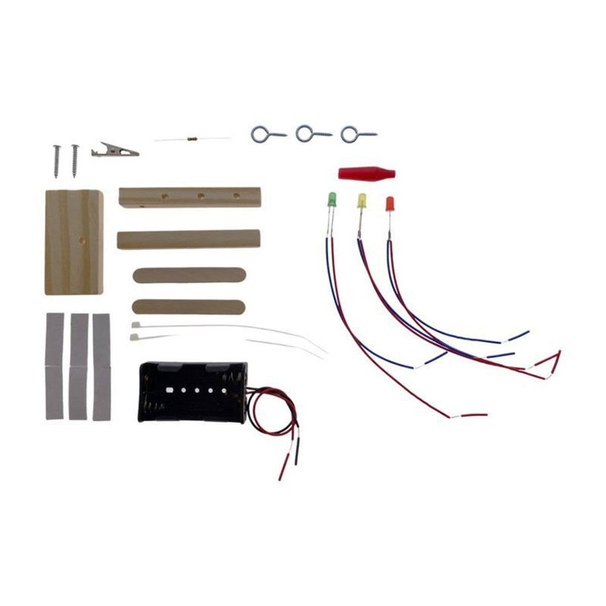 DIY Wooden Traffic Lights Kit