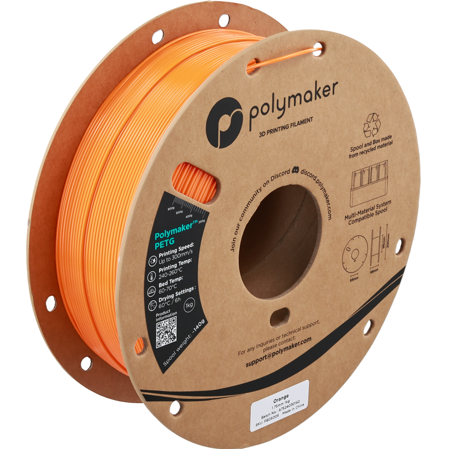 Polymaker™ PETG - 1.75mm (1 kg / 2.2 lbs)