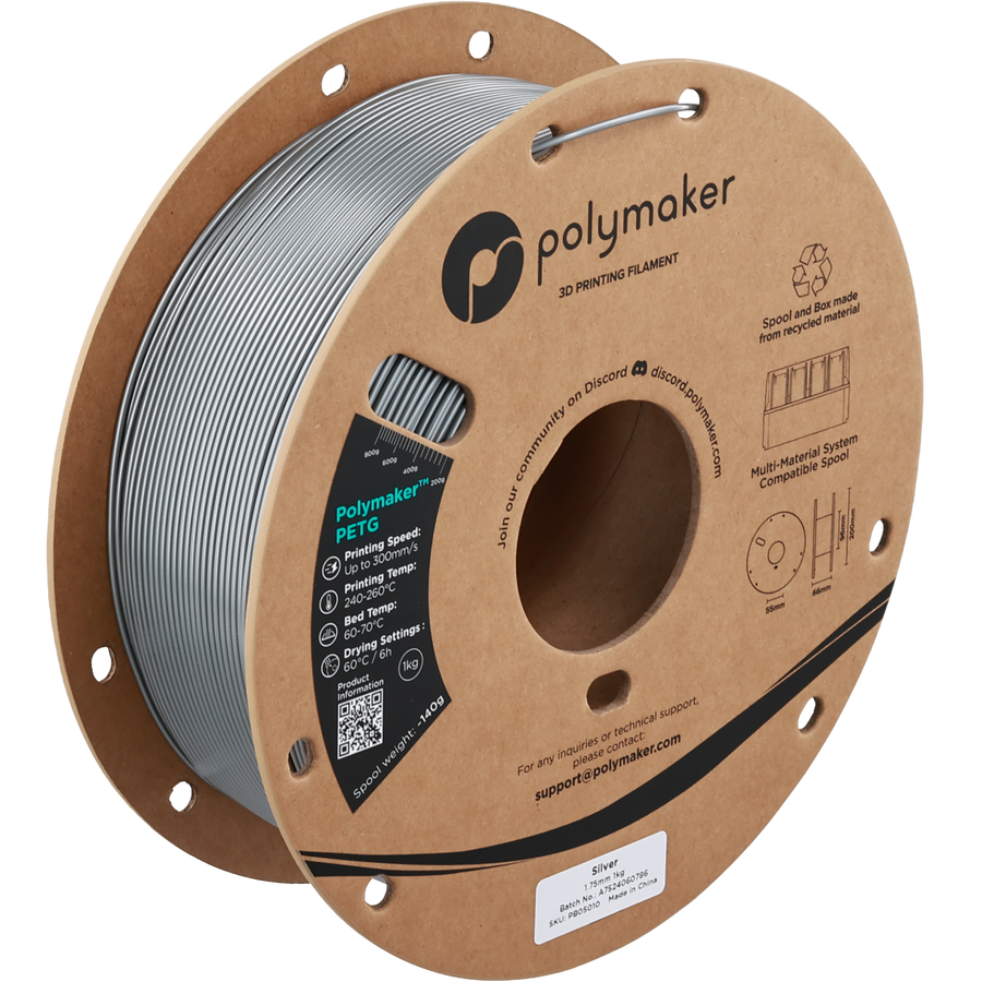 Polymaker™ PETG - 1.75mm (1 kg / 2.2 lbs)