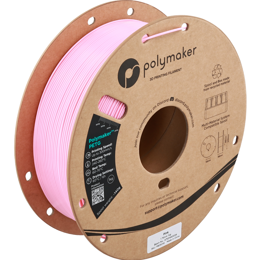 Polymaker™ PETG - 1.75mm (1 kg / 2.2 lbs)