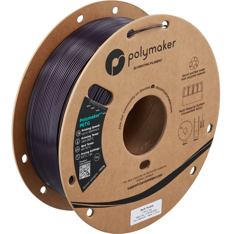 Polymaker™ PETG - 1.75mm (1 kg / 2.2 lbs)
