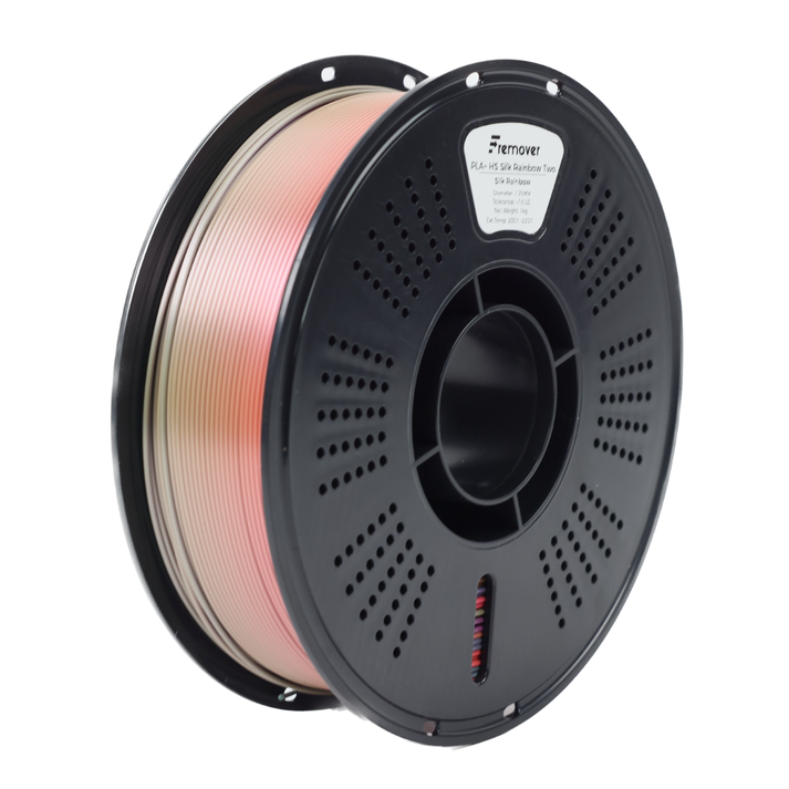 Fremover High Speed PLA+ Rainbow Silk Filament - 1.75mm (1 kg / 2.2 lbs)