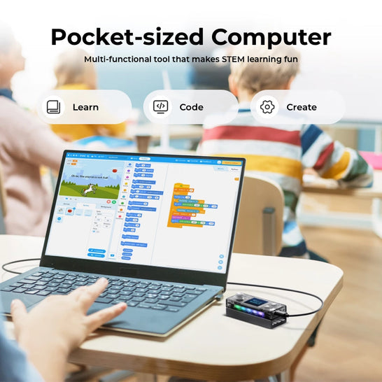 Makeblock CyberPi: Educational Electronics Kits for Beginners to Learn