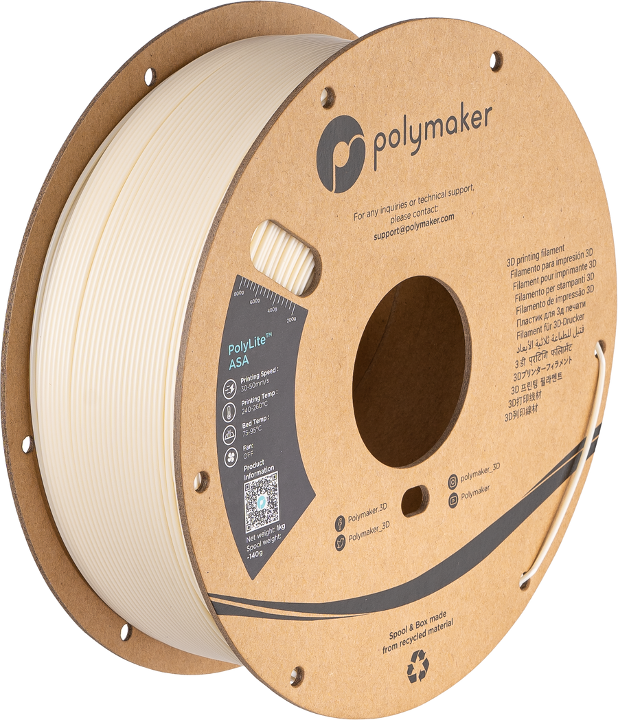 Polymaker™ ASA - 1.75mm (1 kg / 2.2 lbs)