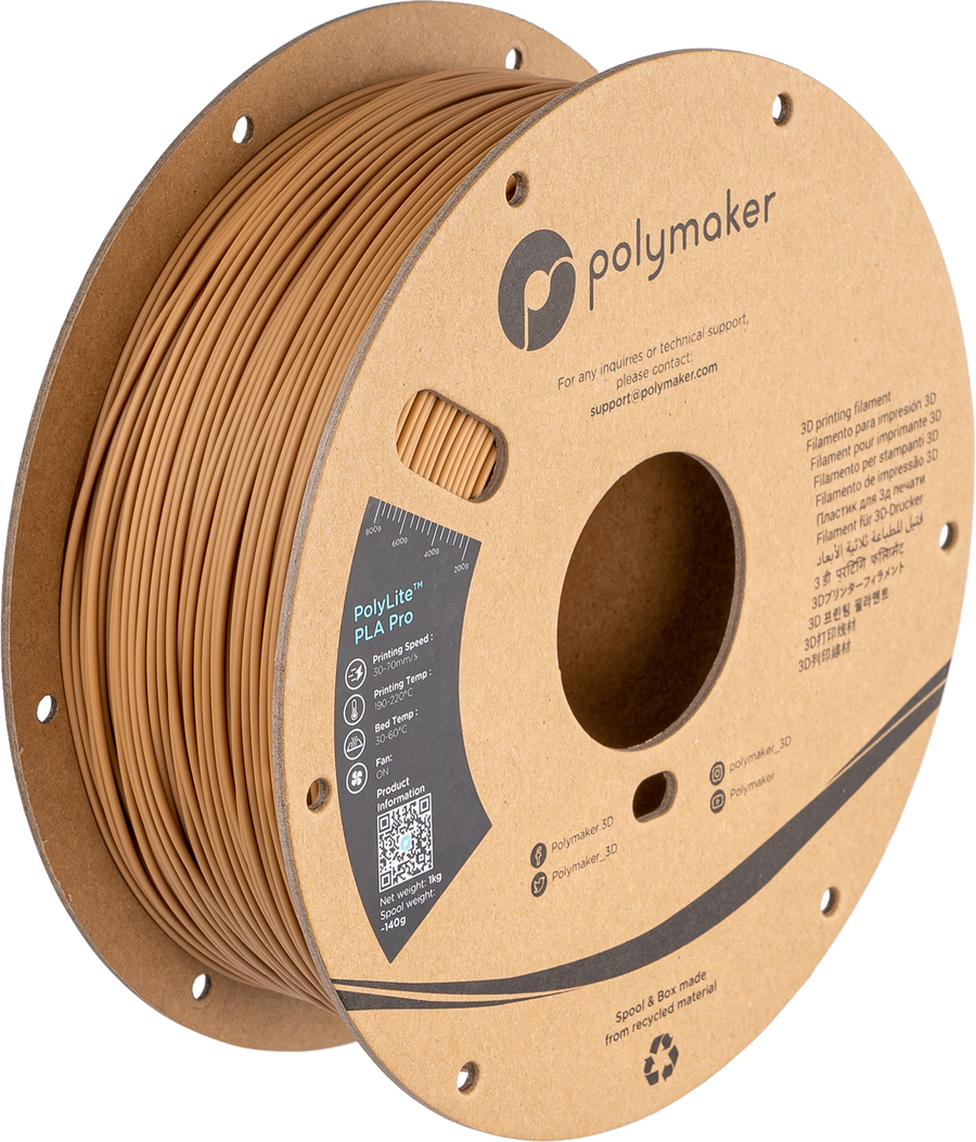 PolyLite™ PLA Pro - 1.75mm (1 kg / 2.2 lbs)