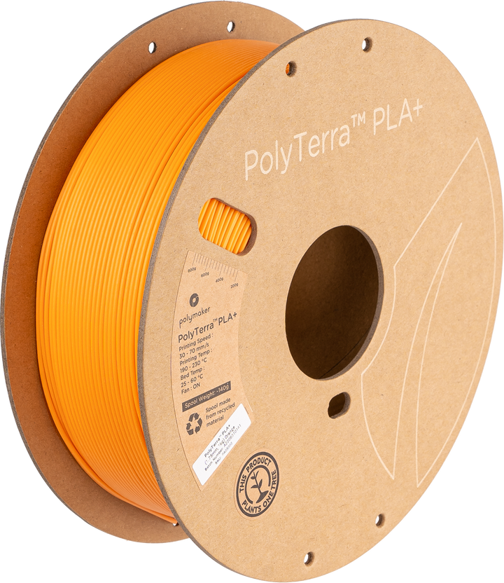 PolyTerra™ PLA+ - 1.75mm (1 kg / 2.2 lbs)