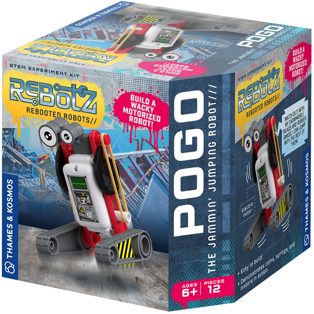 Thames & Kosmos ReBotz: Pogo The Jammin’ Jumping Robot STEM Kit
