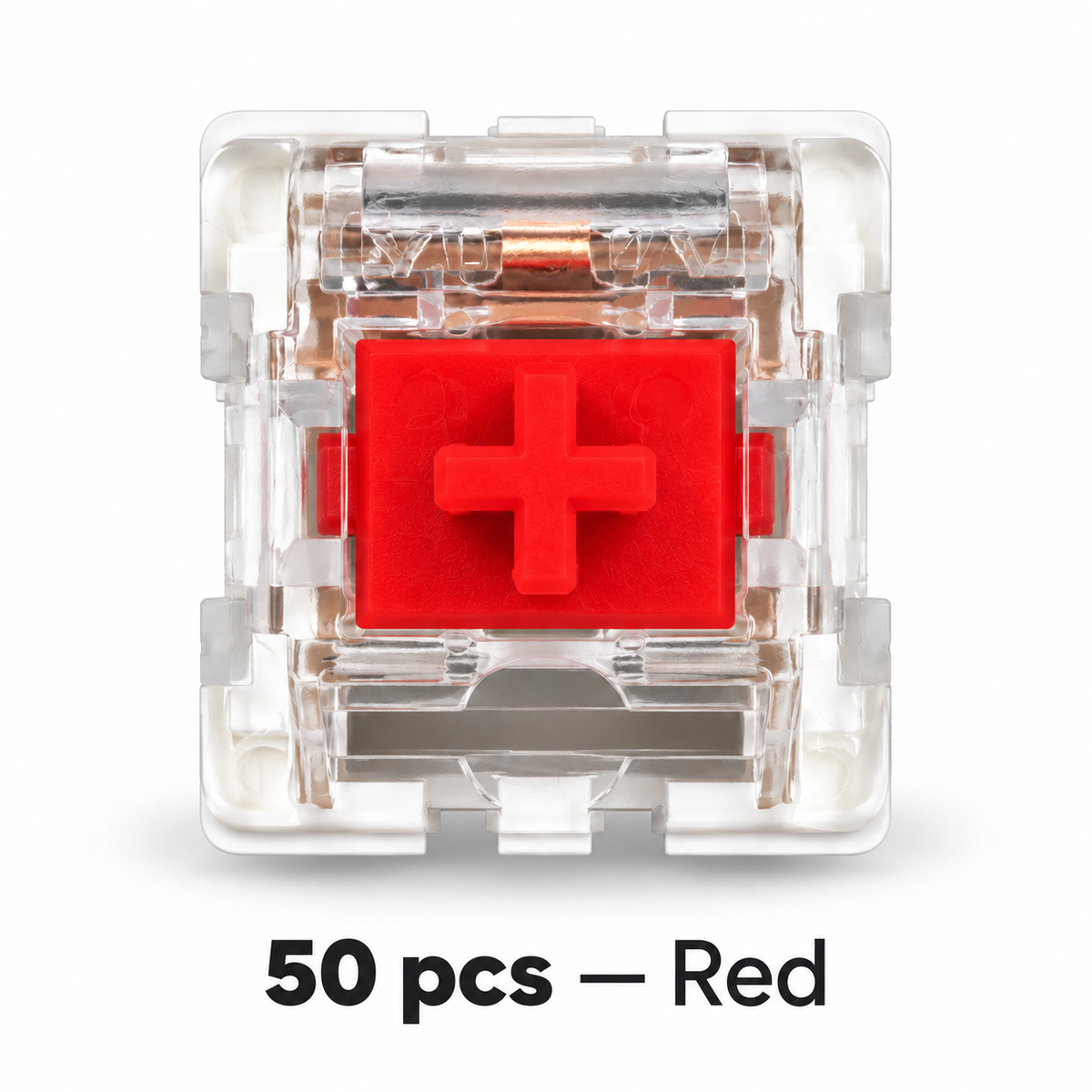 Mechanical Keyboard Switches – 50-Pack, Single Color