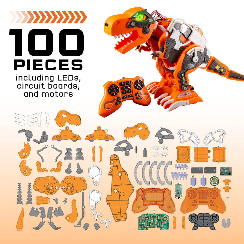 Thames & Kosmos Code+Control Dinosaur Robot: REX STEM Kit