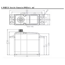7.4V 35KG High Torque – 180° Metal Gear Servo