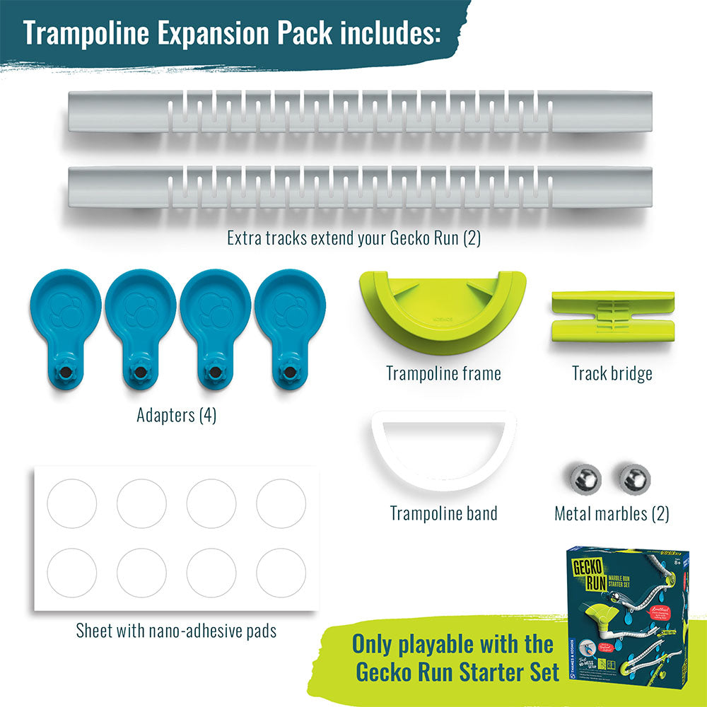 Thames & Kosmos Gecko Run Trampoline Expansion Pack STEM Accessory