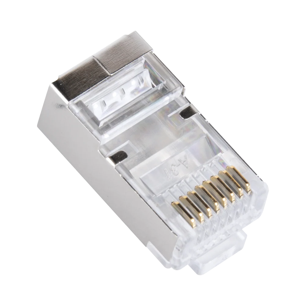 Shielded Cat6 Pass-Through RJ45