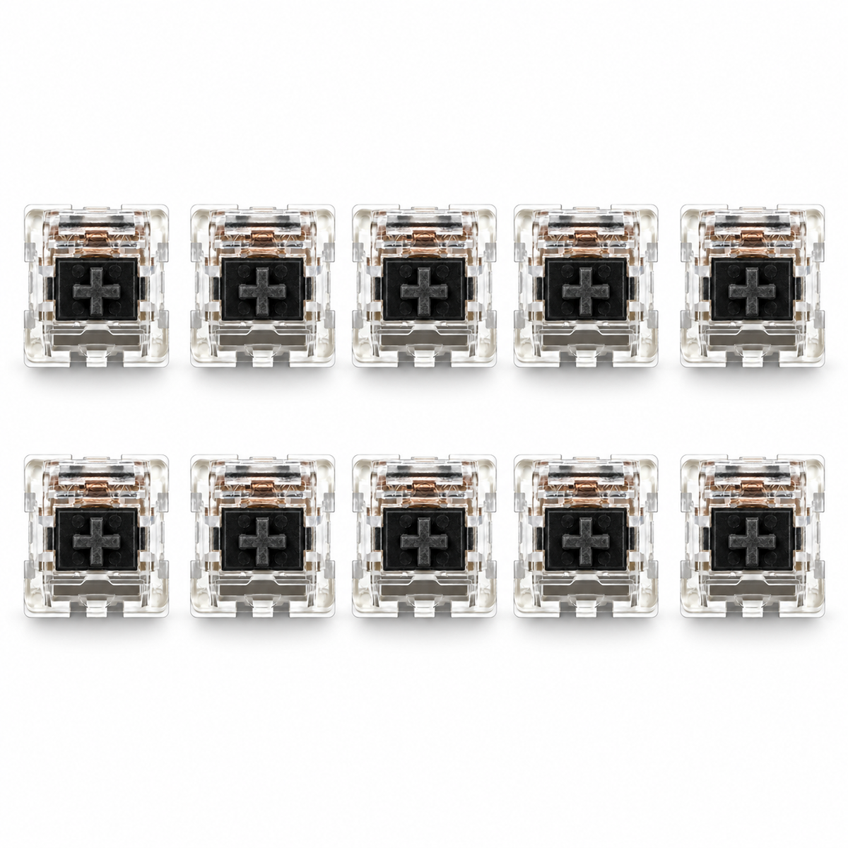 Mechanical Keyboard Switches – 10-Pack, Single Color